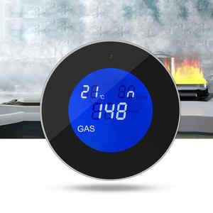 2025 Tuya WiFi 가스 누출 감지기 및 화재 경보 LCD 디스플레이 벽걸이 형 APP 제어 - Product Image 4