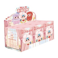 Baby Three Märchenabenteuer-Serie Blindbox Mode-Dekorationskollektion Modellfigur Spielzeug Plüschpuppe Niedlicher Anhänger Unisex 12+