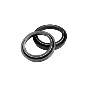 NRTeam paio di parapolvere forcella stivali per sterzo Kawasaki KX 125 modello 02-08 - Product Image 1