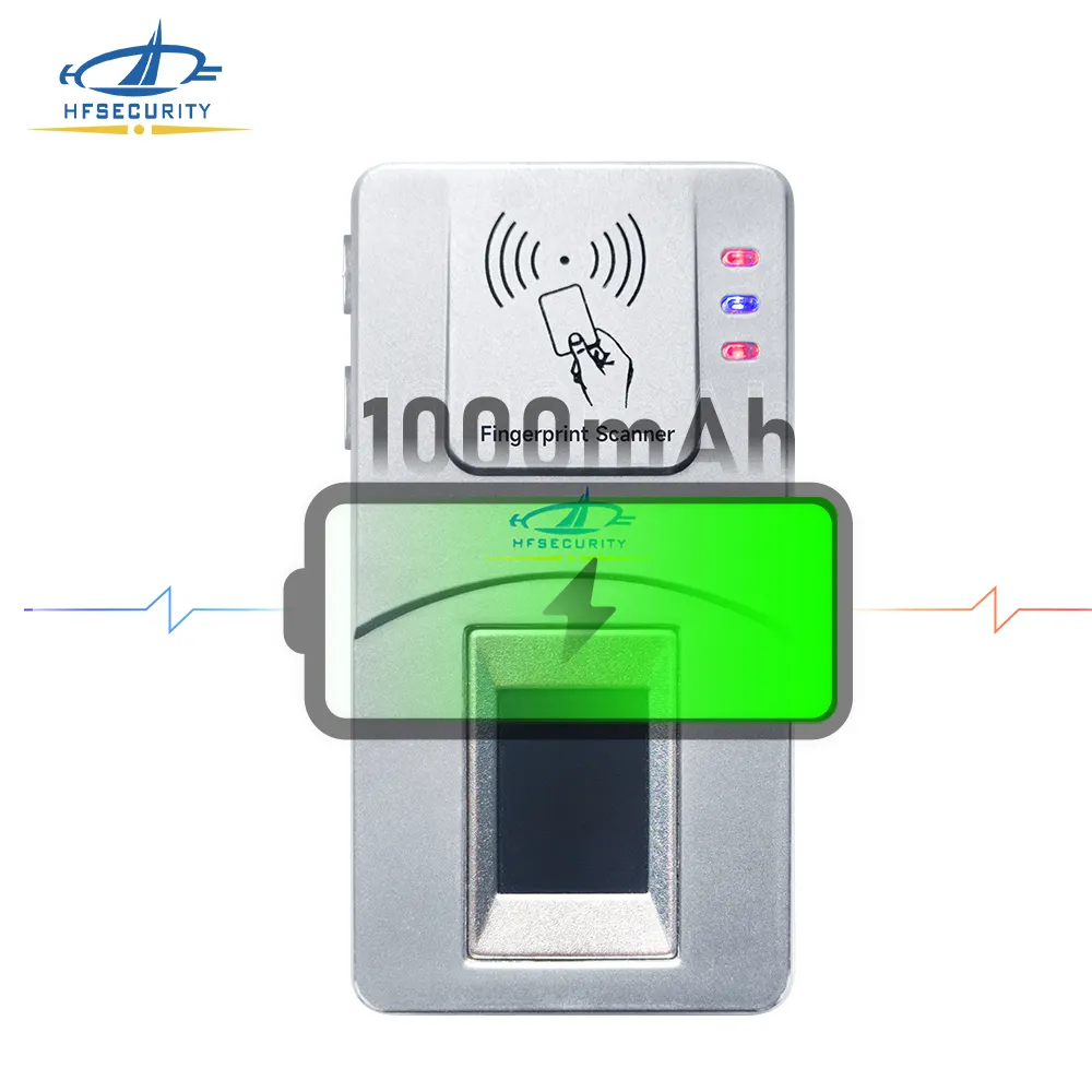 Hfsecurity Hf7000 Fbi Wereld Eerste Blue1tooth Vingerafdruklezer Usb Biometrische Vingerafdrukscanner Met Sdk En Nfc Kaart