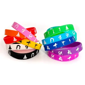 The Event Uses A Fashionable Sports Wrist Strap With A Colored Rubber Bracelet A Yoga Silicone Bracelet And Customizable Logo