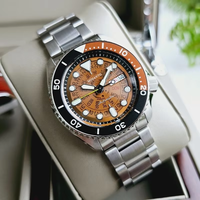 Montre de plongée automatique de luxe pour homme ETA en acier inoxydable avec lunette rotative, cadran lumineux, haute qualité, sport
