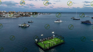 PADELWOKER 2025 <span class=keywords><strong>Padel</strong></span> Courts Roof <span class=keywords><strong>Padel</strong></span> Court con techo Cubierta panorámica al aire libre Top Cancha De <span class=keywords><strong>Padel</strong></span> Proveedor - Product Image 4