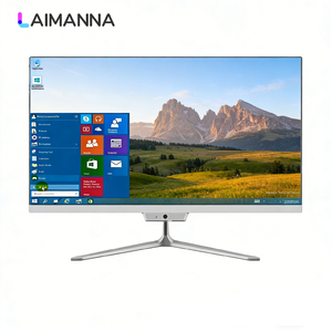 คอมพิวเตอร์ออลอินวันราคาประหยัด ขนาด 21.5 นิ้ว คอมพิวเตอร์ออลอินวันยี่ห้อ OEM คอมพิวเตอร์ I3 I5 I7 <span class=keywords><strong>I9</strong></span> ออลอินวัน พีซีตั้งโต๊ะ - Product Image 1