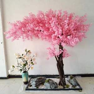 Árbol Artificial de Cerezo con Tronco Realista para Exhibición en Ventanas, Árbol de Cerezo Artificial Grande para Decoración de Bodas - Product Image 5