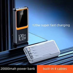 <span class=keywords><strong>Power</strong></span> Bank di Grande Capacità, Ricarica Rapida Portatile 10000mAh, <span class=keywords><strong>Power</strong></span> Bank 20000mAh con Cavo Integrato per Telefoni Cellulari - Product Image 3