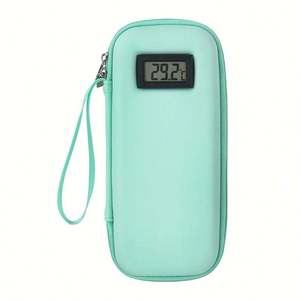 Foldable Insulin Cooler Case with Zipper for Travel Customized Packaging Cooler Bags for Diabetics Portable Easy-to-clean - Product Image 3