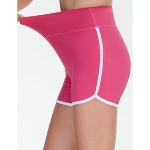 Shorts de sport taille haute pour fille FOXA, légers, athlétiques, pour le yoga, séchage rapide, respirants, en spandex et polyester - Product Image 3