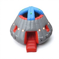 Châteaux gonflables UFO ignifuges sans plomb Nova Rides pour enfants, château gonflable extérieur à vendre