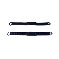 Pulsera de Silicona con Código QR Impreso, Etiqueta RFID NFC de 190 mm para Niños, para Rastreo