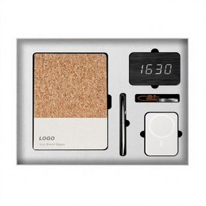 Set de Regalo Corporativo, Cuaderno de Lujo para Oficina, Logotipo Personalizado, Cuero PU y Algodón, Impresión UV, Idea de Regalo de Aniversario al por Mayor - Product Image 1
