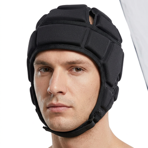 Protector de Cabeza de Rugby Ligero de Alta Calidad, Material EVA, Cierre de Gancho y Bucle, Casco de Seguridad para Deportes al Aire Libre - Product Image 1