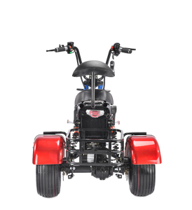 Citycoco-patinete eléctrico de 3 <span class=keywords><strong>ruedas</strong></span>, triciclo de 1500W, 60V, 19x8,5 pulgadas - Product Image 5