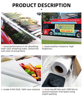 Rouleau de vinyle adhésif imprimable PVC écologique blanc mat brillant TOME pour covering automobile