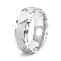 Bague pour homme confortable de 8 mm, bande triangulaire en tungstène noir et or 18 carats, ensemble de bagues de mariage