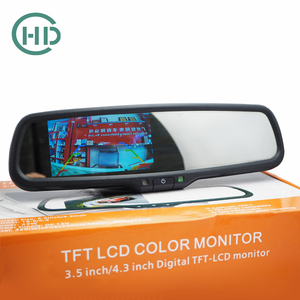 HD 4.3นิ้วกระจกมองหลังสำหรับ Hyundai Honda กระจกรถด้านหลังดูกระจก - Product Image 2