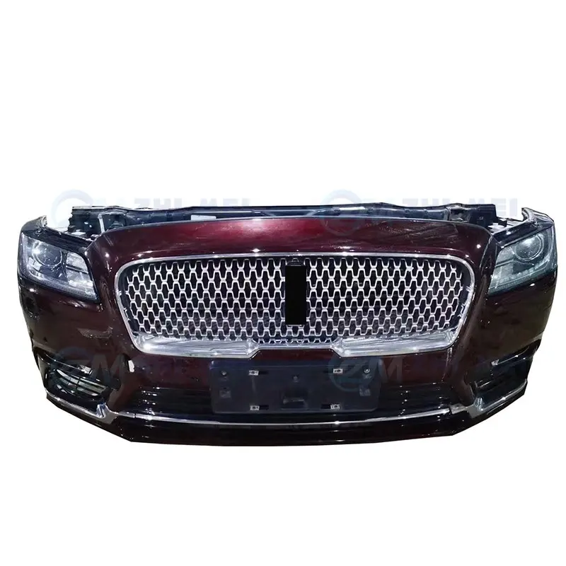 Parts customization for Lincoln Continental front bumper LED headlight assembly accessories front car bumper plate auto parts