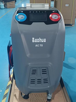 Machine de récupération et de charge de réfrigérant A/C entièrement automatique AC70