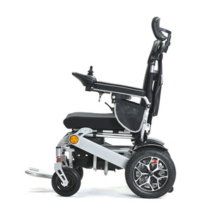 Fauteuil roulant électrique inclinable en aluminium, robuste, tout-terrain, léger et pliable pour adultes - Product Image 3