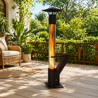 Poêle à granulés Tube Rocket Dragon Torch Colonne de feu pour jardin extérieur