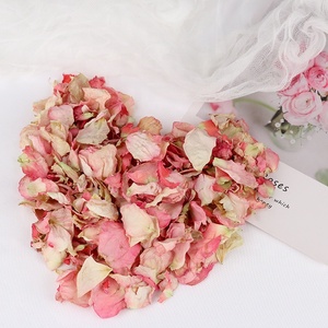 Pétales de rose secs avec pétales de pétales, pièces, couleur or, <span class=keywords><strong>blanc</strong></span>, pour la salle de bain, vente en gros en chine - Product Image 6