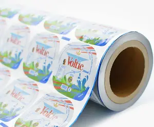 jiangsu hanlin roll type aluminum foil seal lid for yogurt cups