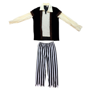 Costume <span class=keywords><strong>de</strong></span> pirate pour enfant, déguisement <span class=keywords><strong>de</strong></span> capitaine pour Halloween, fête à thème, cosplay TV, pour garçon, avec chapeau et cache-œil - Product Image 5