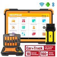 Actualización del Programador de Llaves NexzDAS ND506 Plus, Escáner OBD2 BT 2 en 1 para Autos de 12V y Camiones de 24V, Herramientas de Diagnóstico para Autos/Vehículos Pesados NEXPEAK K3