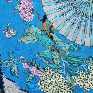 Lucky Fabric Custom 14momme <strong>Silk</strong> Square 65*65cm <strong>Scarf</strong> Jacquard Woven Digital Print <strong>Silk</strong> Luxury <strong>Scarf</strong> <strong>Women</strong> OEM Manufacturer - Product Image 4