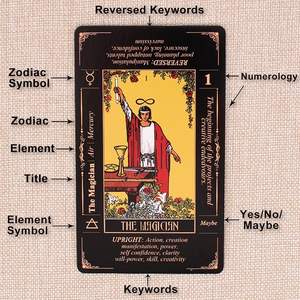 Baraja de <span class=keywords><strong>tarot</strong></span> clásica Rider Waite, 78 cartas estándar con guía para todos los niveles - Product Image 5