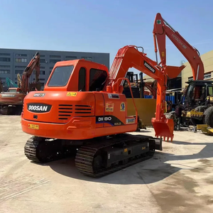 Mini-excavatrice sur chenilles DOOSAN d'occasion DH80, excavatrice Doosan DH55 DH60-7 DH70 DH80 fabriquée en Corée du Sud, excavatrice Doosan DH55-V - Product Image 5