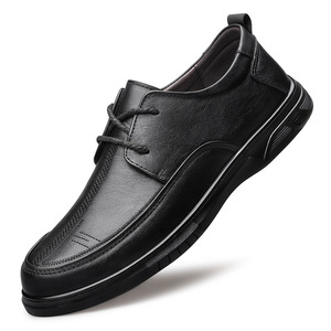 Zapatos de Hombre de Moda 2026, Transpirables, Estilo Británico, de Cuero Genuino Suave, Zapatos Casuales para Hombre, Venta al Por Mayor - Product Image 5