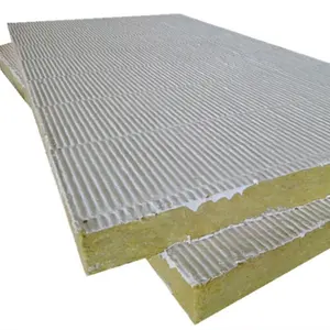 Insulated Rock Wool Panels Fre-resistant Rock Wool Fire Coating Boards