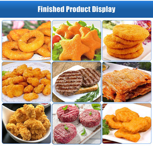 เครื่องกดเบอร์เกอร์และแฮมแพตตี้อัตโนมัติขนาดเล็กสำหรับทำแฮมเบอร์เกอร์เนื้อพายปลาสภาพใหม่ - Product Image 5