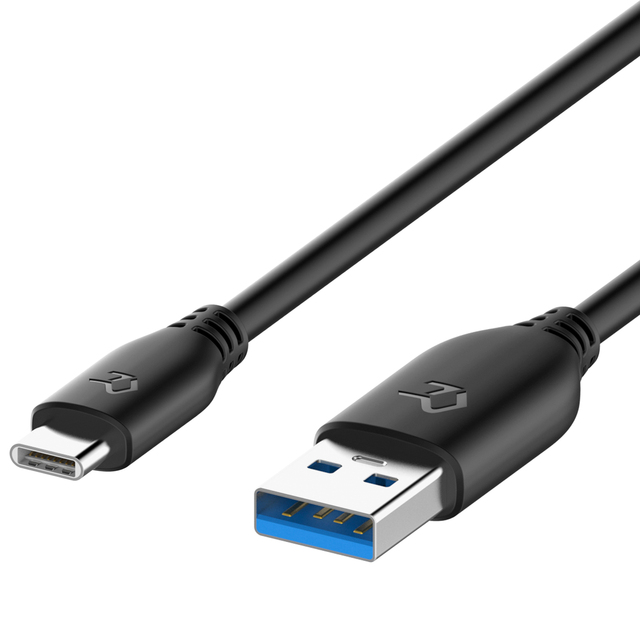 USB-C to USB-A 3.0 Cable, Type C Charging and Data Transfer, 3 Feet