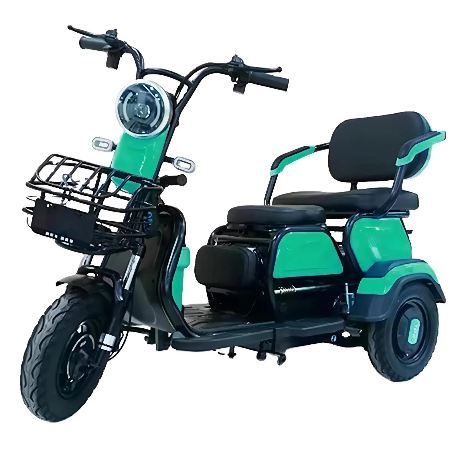 Grosir 2023 baru rekreasi listrik roda tiga 800w tua kecil rumah tangga skuter 48V 20Ah ibu bayi listrik roda tiga baterai