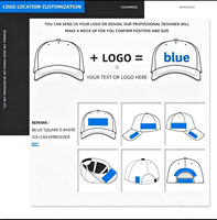 Casquettes de baseball brodées sur mesure de haute qualité pour hommes et femmes, pour la mode en plein air.