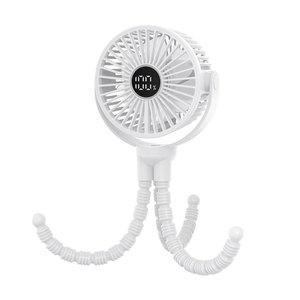 Mini ventilateur en forme de pieuvre, rechargeable par USB, pliable, silencieux, portable, pour bébé - Product Image 1