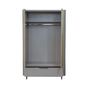 L'armoire double Lulu Bedroom Collection offre beaucoup de rangement avec un design charmant parfait pour les chambres élégantes et organisées - Product Image 2