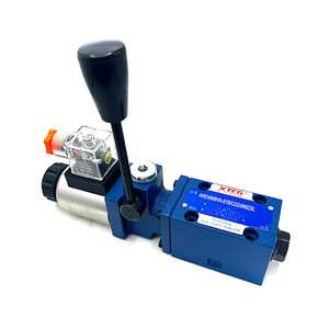 Vanne solénoïde hydraulique Xtg 4WEMM6HA-61B/C24NSZ5L, vanne directionnelle à commande électrique manuelle, fonte, AC220V - Product Image 1