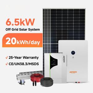 Système solaire photovoltaïque complet 6,5 kW 7 kW, kit d'énergie solaire hors réseau pour la maison - Product Image 2