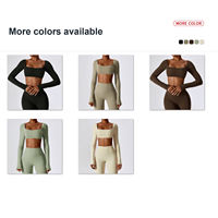 Vêtements de yoga pour femmes Joyyoung, vêtements de sport de haute qualité, pantalon de sport taille haute, soutien-gorge de sport, ensemble de yoga pour la salle de sport, leggings pour femmes