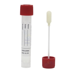 หลอดเก็บตัวอย่าง<span class=keywords><strong>น้ำลาย</strong></span>สำหรับ<span class=keywords><strong>ตรวจ</strong></span> DNA <span class=keywords><strong>แบบ</strong></span>ใช้แล้วทิ้งทางการแพทย์ CY-93050R-TS ขนาด 3 มล. พร้อมไม้พันสำลีสำหรับเก็บตัวอย่างจากลำคอ - Product Image 4