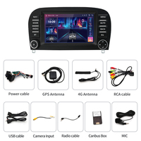 STWEI-Autoradio Android 8 cœurs 7862 pour Mercedes-Benz SL R230 SL350/500/55/600/65 08-11 Lecteur multimédia GPS Navi BT MP5DSPEQ