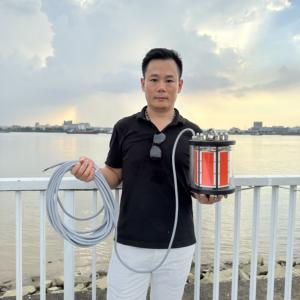 เหยื่อตกปลา <span class=keywords><strong>LED</strong></span> 1000W ทรงหยดน้ำลึกเหยื่อล่อปลาทูน่าทะเลลึก - Product Image 2