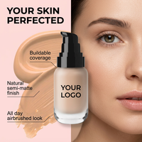 Fond de teint liquide pour le visage, imperméable, résistant à la transpiration, avec protection solaire SPF 30, anti-taches, haute couvrance, cosmétique professionnel
