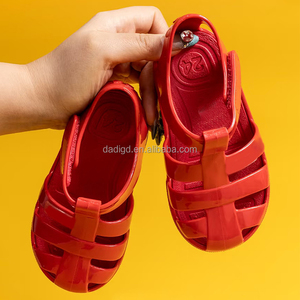 Sandali Personalizzati Rapidi per Bambina, Scarpe Gladiator <span class=keywords><strong>Rosse</strong></span> Natalizie per Bambini, Piccoli Sandali Jelly da Pescatore OEM per Neonati - Product Image 6