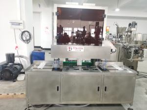 Wiegen und Verpacken von Ziegel form Reis Sticky Rice Millet Vakuum verpackungs maschine - Product Image 6