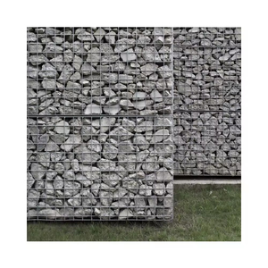 Henghuan Hebei fabrika tedarikçisi galvanizli 100x100x100 kaynaklı ızgara kutu çelik tel örgü istinat duvarı - Product Image 3
