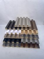 Desain Modern 1967 lembar Panel dinding PVC tahan air geometris untuk rumah ruang tamu gudang dekorasi ruang makan Rumah Sakit harga rendah